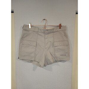 Vintage Sportif USA Porsche‎ Exclusive Shorts Mens 36 Gray Cargo Pockets